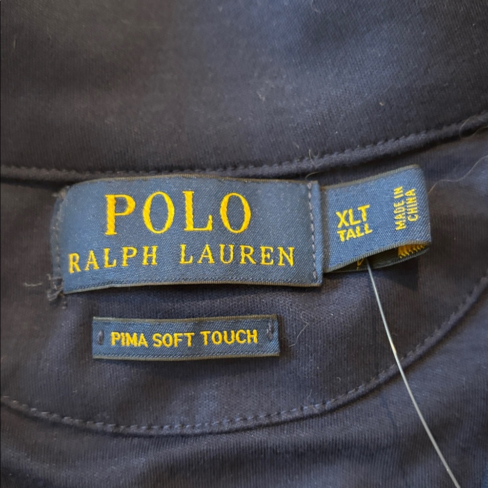 Men’s XLTALL POLO 1/4” zip NWT - Picture 3 of 5